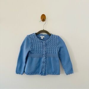 Greendog Light Blue Cable Knit Sweater